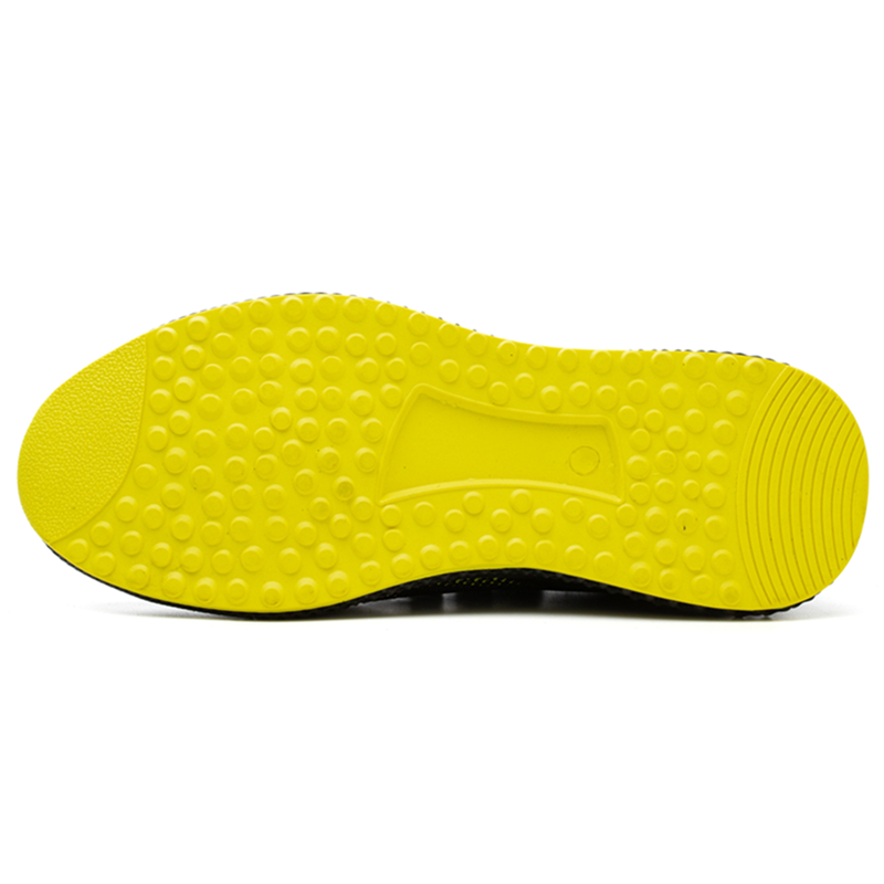 Steel Toe Anti Puncture Sport Safety Shoes Rubber Sole