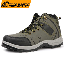 Steel Toe Puncture-proof Winter Work Boots Anti-cold