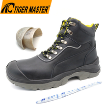 Fiberglass Toe Anti-puncture Safety Boots Leather for Industry