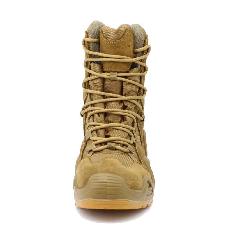 Anti-slip Suede Leather Outdoor Hiking Climbing Boots