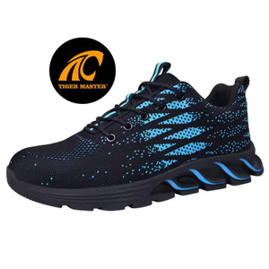 Lightweight Comfortable Sport Safety Shoes with Steel Toe