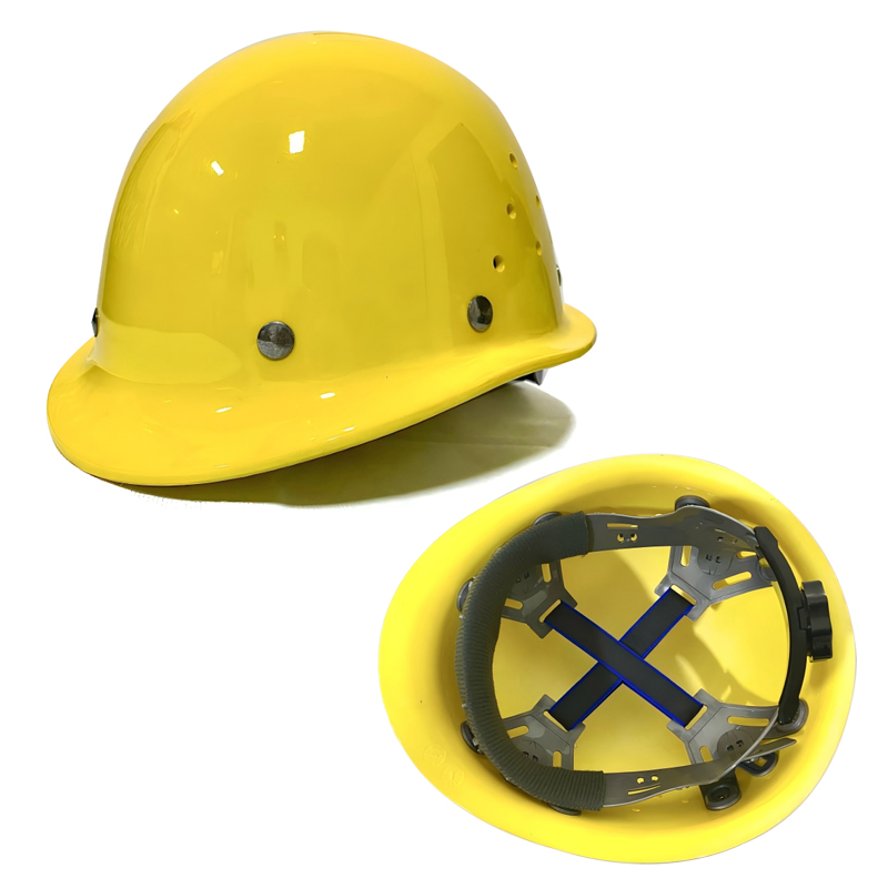 Fiberglass Hard Hat Safety Helmet for Construction Workers