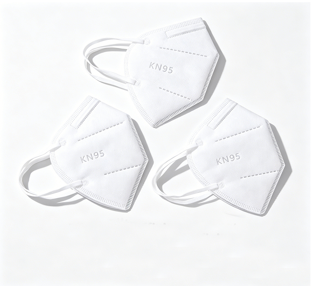 KN95 Non-woven Disposable Face Mask Anti-dust 5-layers