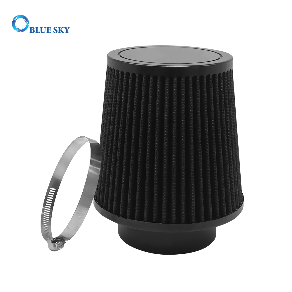 Bluesky, filtro de aire automático personalizado, filtro de automóvil de admisión de aire de 89mm para reemplazo de filtro abierto de aire de cono de admisión
