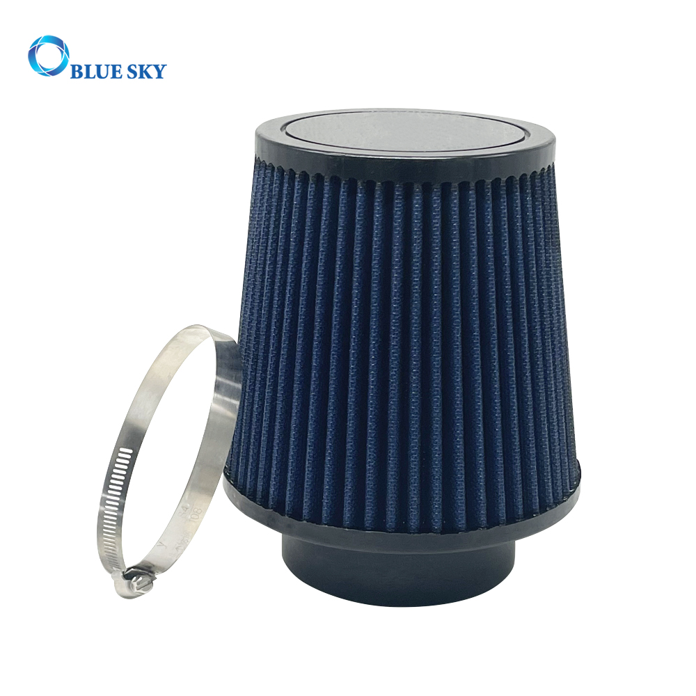Bluesky 定制汽车空气滤清器 89 毫米进气汽车滤清器用于进气锥空气开放式过滤器更换