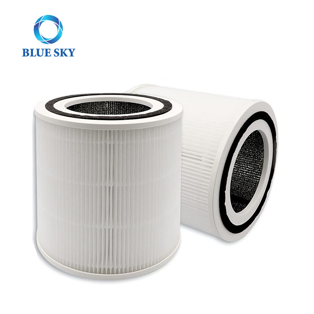 Juego de filtros de cartucho 3 en 1 Filtro AP005 H13 Compatible con purificador de aire TaoTronics TT-AP005