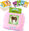 Spanish Early Education Machine Cute Audible Electronic Language Learning Interactive Device Talking English Toddler Flash Cards