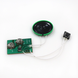 Recordable Sound Module Button Control Sound Chip 8M MP3 WAV Music Voice Player Programmable Board with Speaker for DIY Present