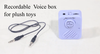 2026 Hot-Sell Programmable Music Box Usb Sound Voice Recording Module for Plush Toys