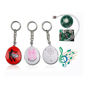 Promotional Gift Custom Voice Keychain Sound Effect Keychain Talking Keychain With Custom Printing