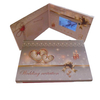 Custom Video Greeting Card LCD Screen Video Brochure Video Card with USB for Business Invitation Advertising