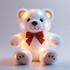 Hot Sell Customized Stuffed Creative Light Up LED Colorful Glowing Bear Stuffed Animal Plush Toy Gift Bear With Led