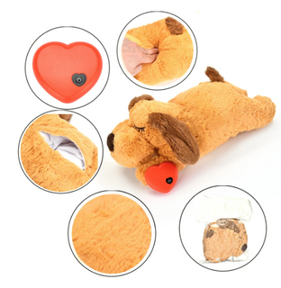 Puppy Heartbeat Toy Dog Anxiety Relief Calming Aid Behavioral Training Sleep Aid Comfort Soother Plush Toy for Puppies Cats