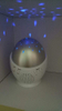 Smart Baby Sound Machine with Night Light 6 Soothing Sounds & 7 Color LED