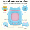 New Interactive Educational Toy ABS Plastic Talking Flash Cards Learning Machine Toys for Toddler with Multi-Language Support