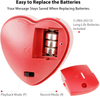 Baby Heart Beat Voice Recorder for Plush Toys Heart Shaped