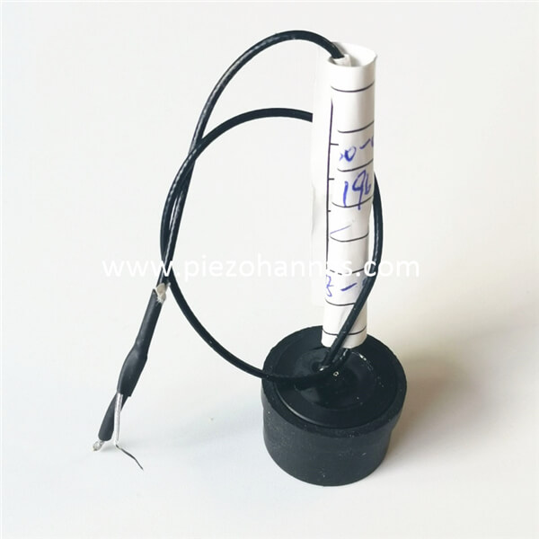 Medidor de flujo de gas ultras&oacute;nico del transductor de caucho 200KHZ