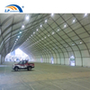 Tienda de hangar TFS curva de aluminio para almacenamiento al aire libre