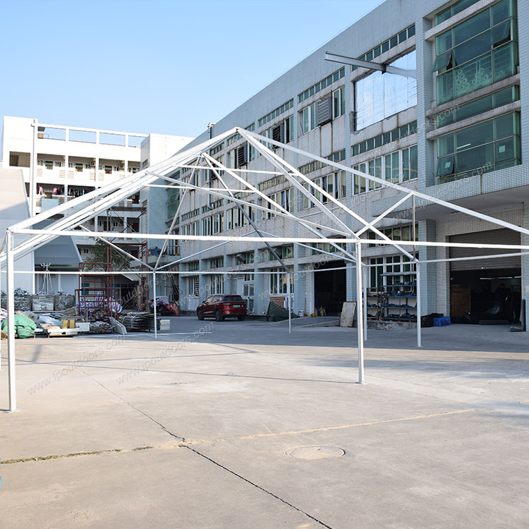 40x60' LP 户外铝制 keder 框架经典结构帐篷，适合 200 人聚会活动
