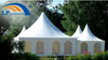 10X10 米 80 人宝塔重尘帐篷婚礼派对活动帐篷