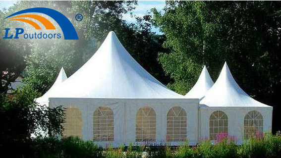 10X10m 80 человек пагода тяжелая пыльная палатка свадебная вечеринка шатер для мероприятий
