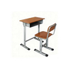 Factory Wholesale School Furniture Single Student Desk And Chair with Adjustable Height
