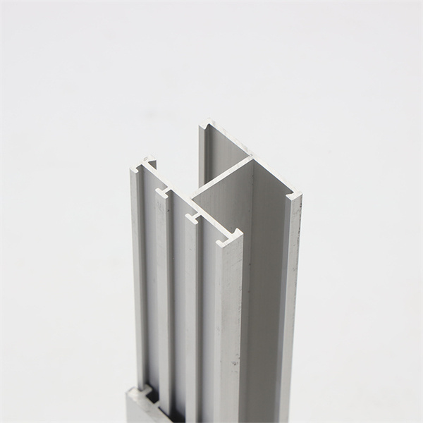 Rail lineal de perfil de aluminio anodizado de montaje solar