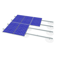 Sistema de montaje del panel solar El techo plano aplanan los soportes de lentilización fija