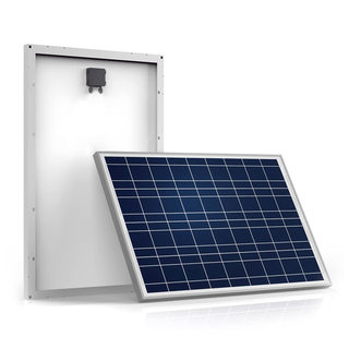 Panel de generación de energía del módulo solar fotovoltaico 100W Panel de generación de energía de cristal Vado panel solar