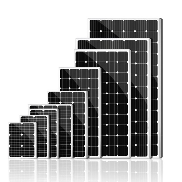 150W 250W 300W IMITACIÓN Monocristalina Panel solar de silicio Panel fotovoltaico