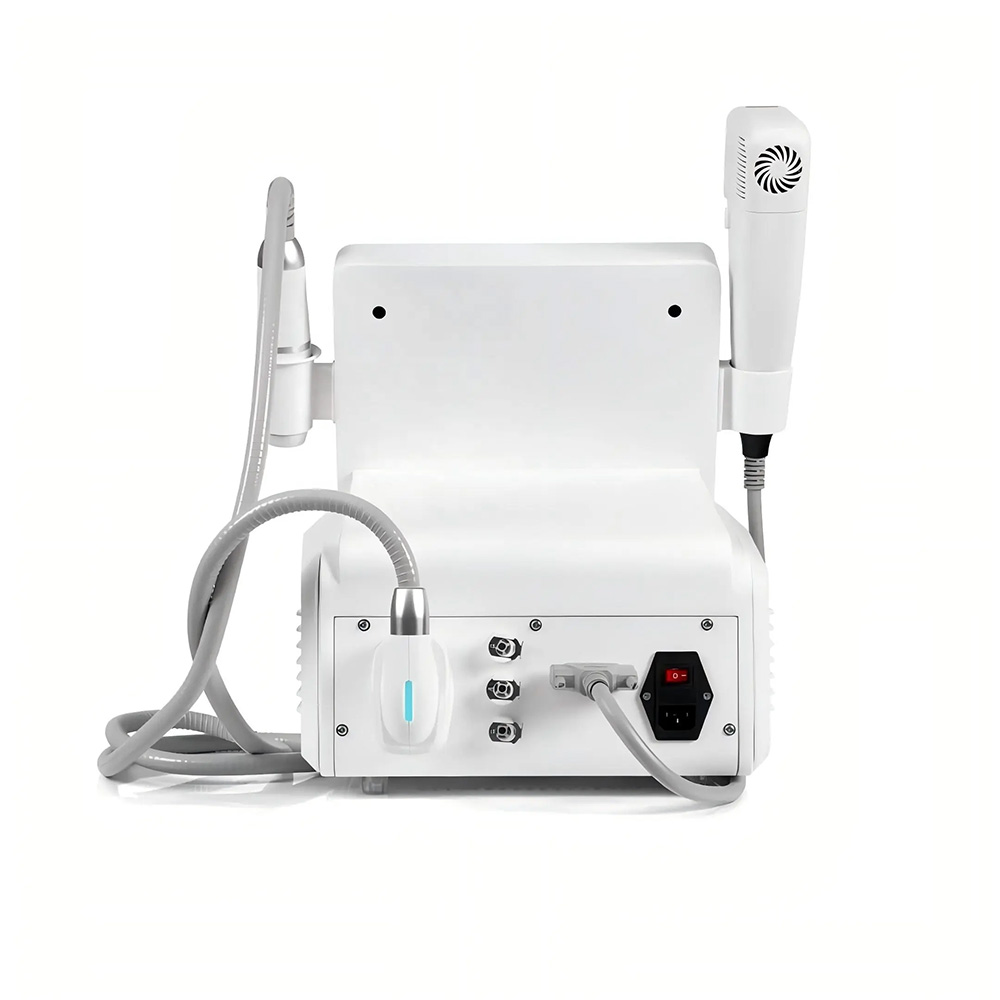 2 in 1 gefrorenem Eis Vmax Hifu Ultraschallmaschinen Anti-Aging-Falten-Narben-Sommersprossenentfernung