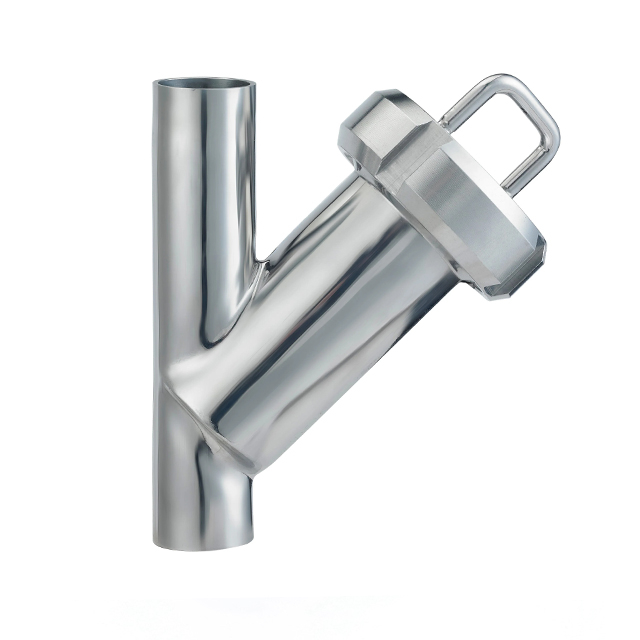 Санитарный сетчатый фильтр из нержавеющей стали с зажимным фильтром