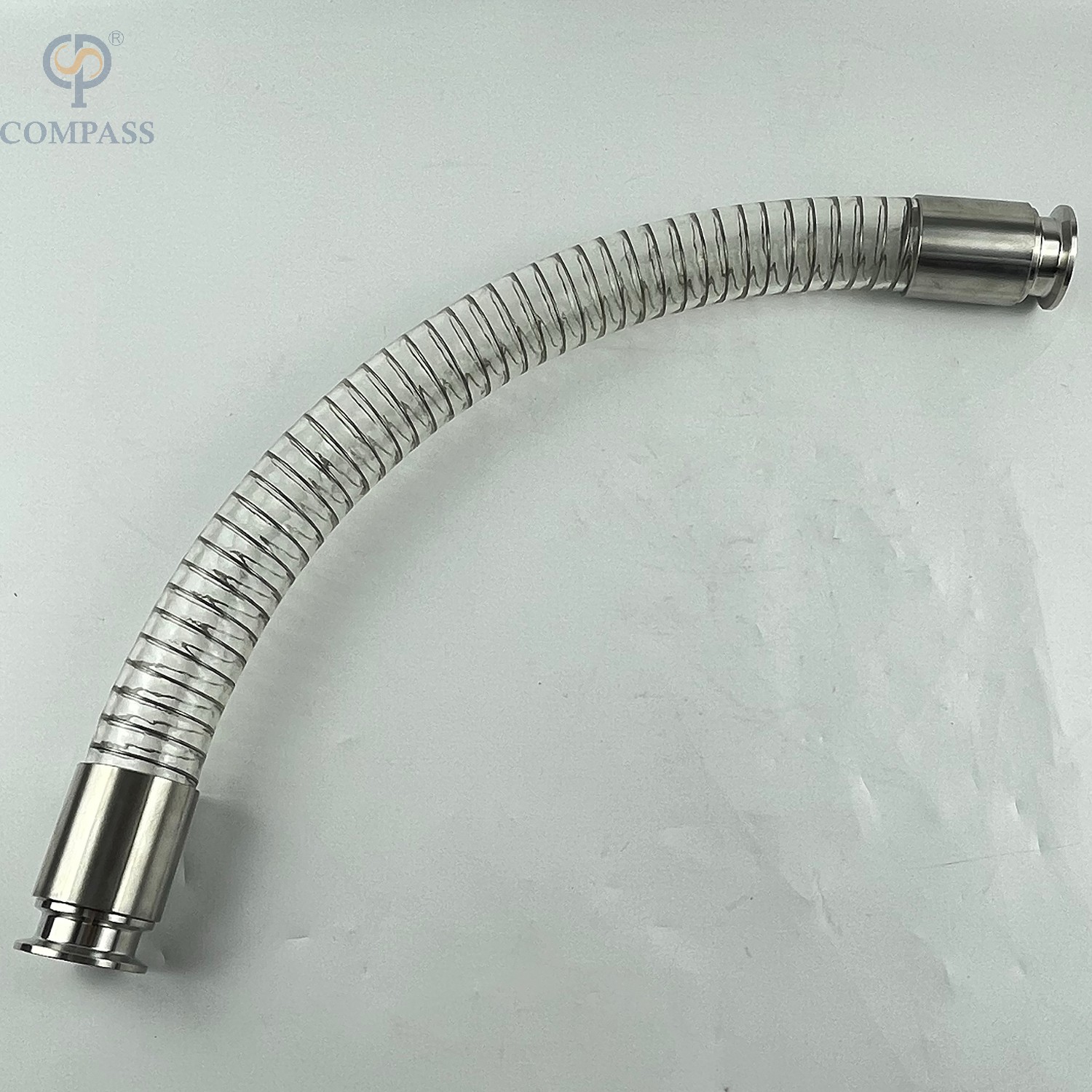 ПРОЗРАЧНЫЙ СПИРАЛЬНЫЙ ШЛАНГ ПИЩЕВОГО КЛАССА 1,5-24 ДЮЙМА