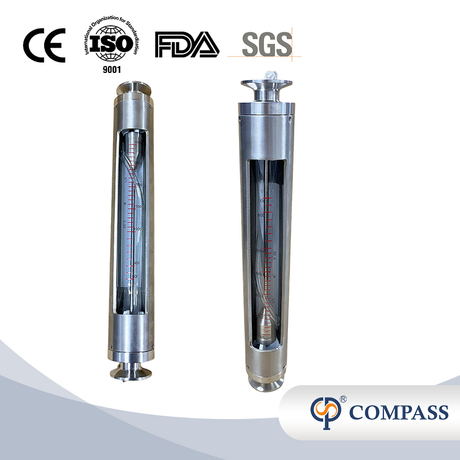 Санитарные SS316 Lzb-K30 стеклянный роторный расходомер