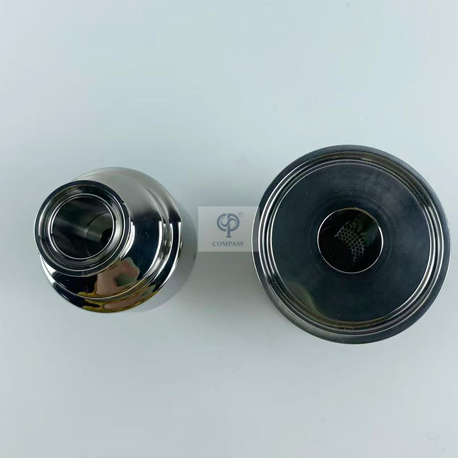 Снижение давления, 1-дюймовый SS316L Tri, зажимной концевой пароотделитель