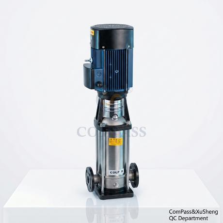 4 кВт CDLF8-100 гигиеническая нержавеющая сталь SS304 4000 литров/час PN25 фланцевый вертикальный многоступенчатый центробежный насос с хорошей ценой