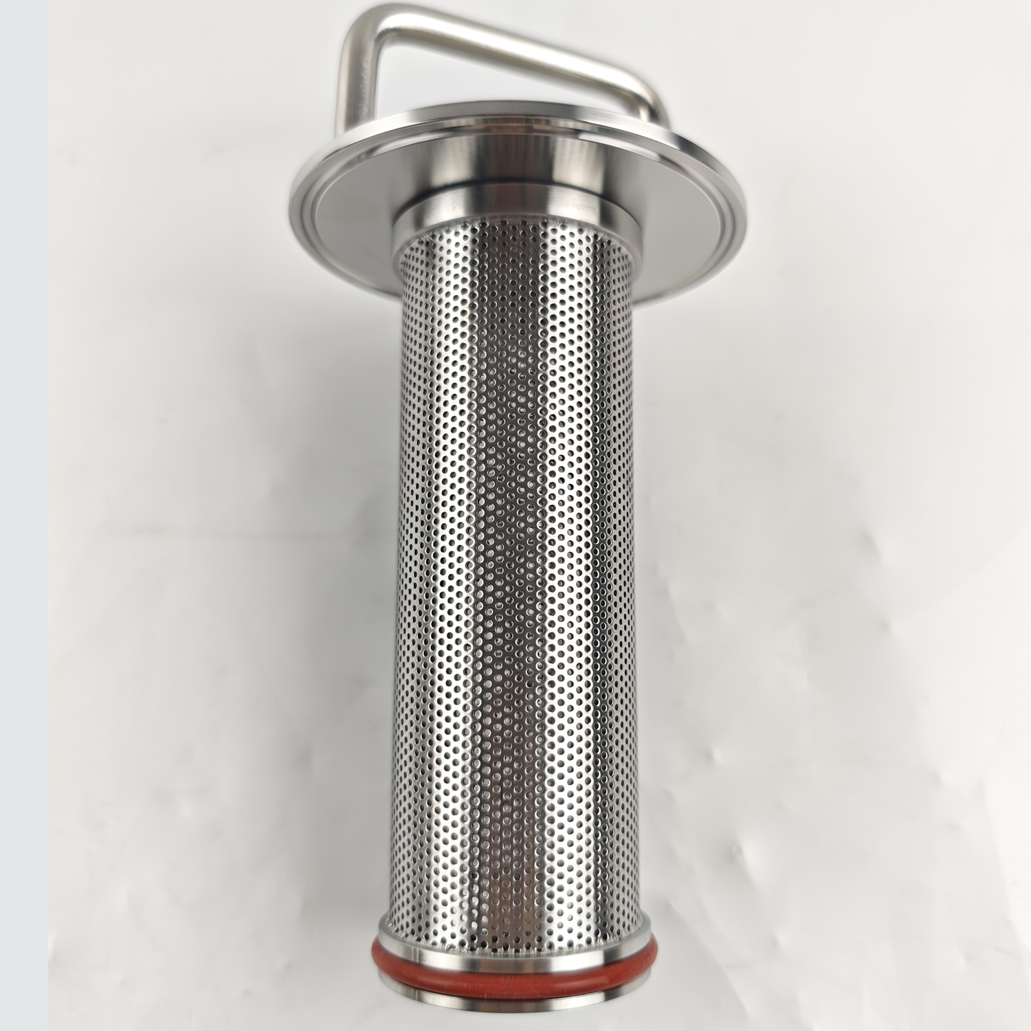DN40-1MM продовольственного класса сантехническая нержавеющая среда 304/SS316L Санитарная нить не удерживая фильтры типа колена 