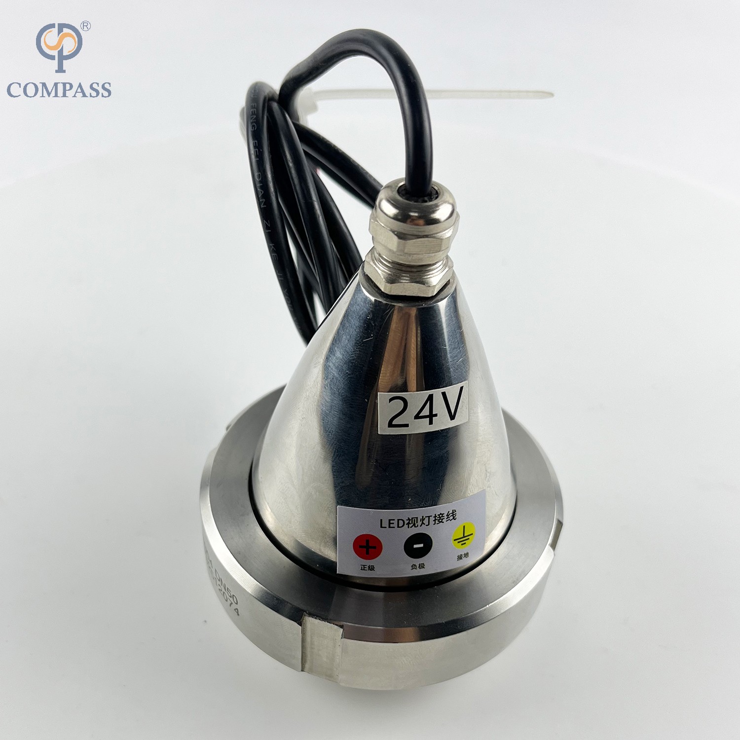 SS304 DIN СОЕДИНЕНИЕ ТИПА СВАРОЧНЫЕ КОНЦЫ СМОТРОВОЕ СТЕКЛО