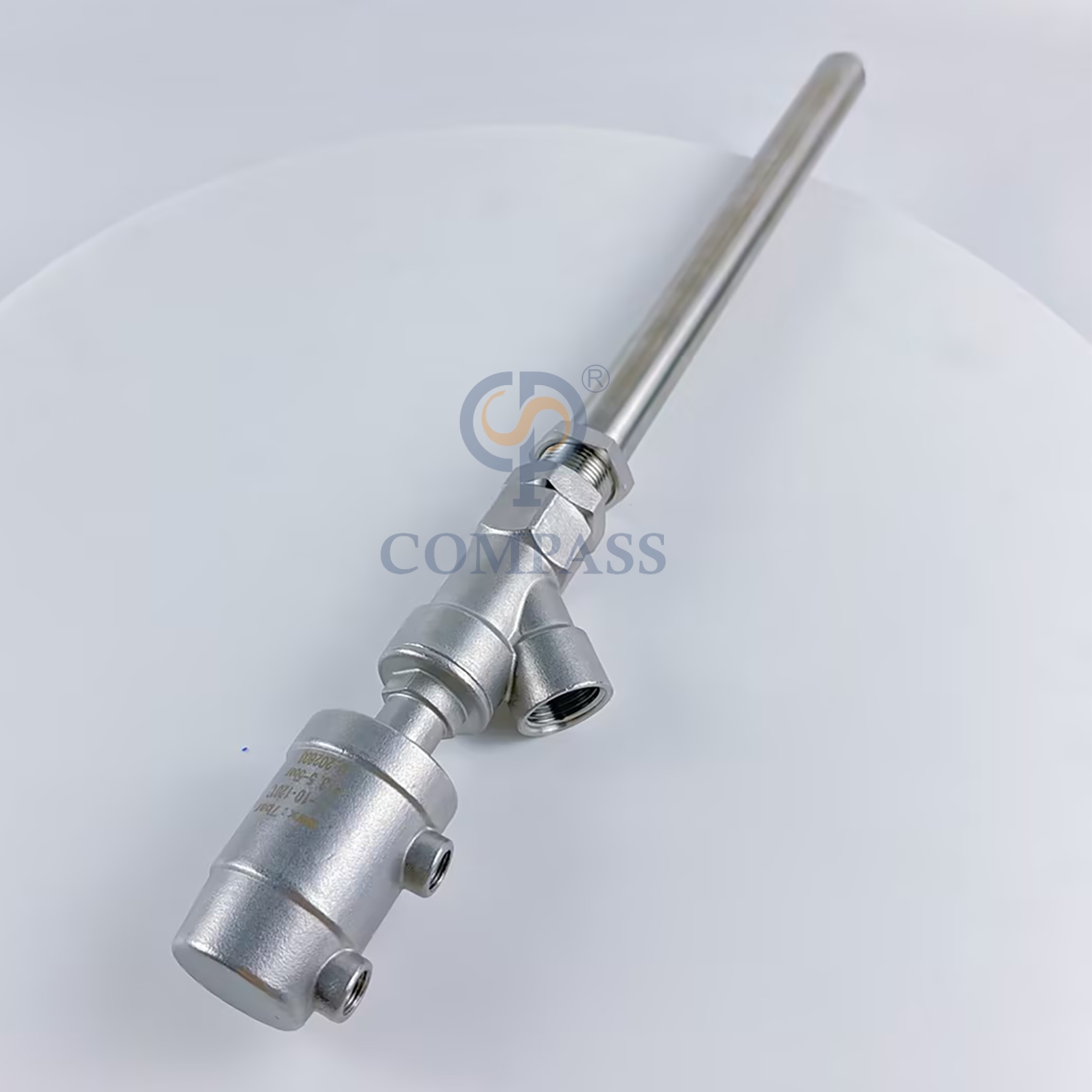 Клапан наполнения диаметра стержня SS316L 250MM 20MM с пневматической головкой 32MM