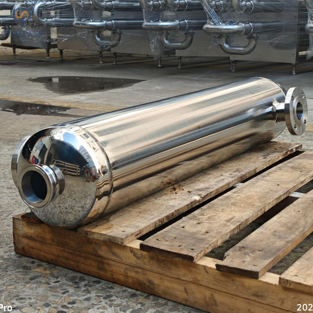 SS304 Пищевой теплообменник со спиральной трубкой