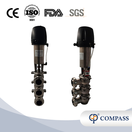 SS316L 111 ТИПА ПНЕВМАТИЧЕСКИЙ ПЕРЕКЛЮЧАТЕЛЬНЫЙ КЛАПАН (NC)