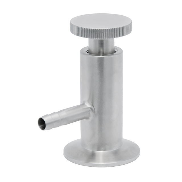 Матовая обычная зажима TRI вручную SS304 SS316L Клапаны для пива