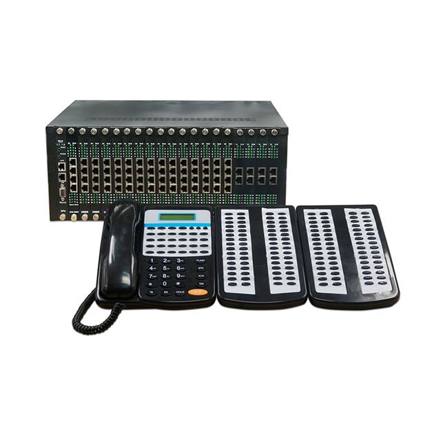 Group Telephone PABX System Ideal Solution for Hotel with 128 users