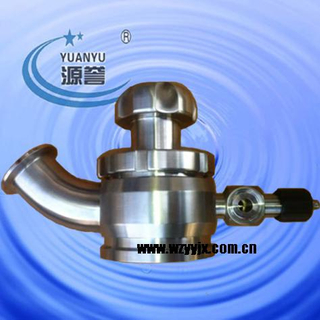 Aseptic Radial Diaphragm Tank Bottom Valve