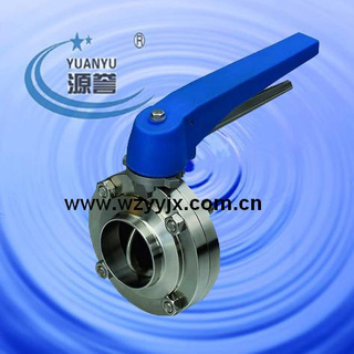 Sanitary Butterfly Valve With Plain End