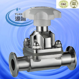 Sanitary Through Way Diphragm Valve