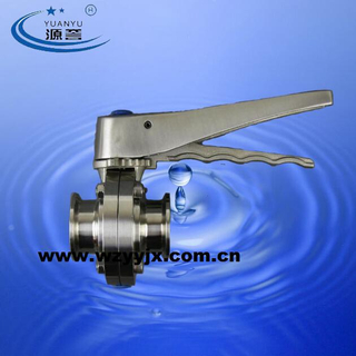 Triclamp Butterfly Valve Sanitary Stainless Steel