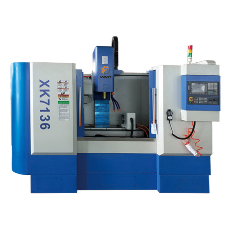 XK7136 3 ejes CNC molino con 12 posiciones ATC