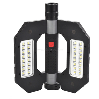 3W LED+ 32SMD Bat LED Work Light with 3pcs Magnet And Foldable Hook