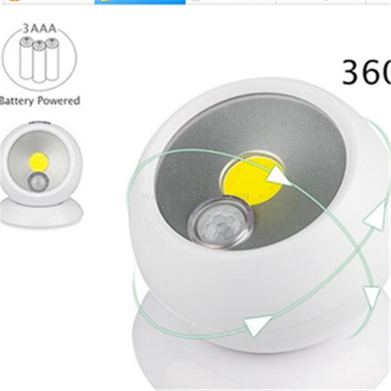 3W Dry Battery Motion Sensor Light
